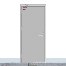 Однократный белый цвет Огненные дверцы паника Push Bar Designs Fire Door for Home